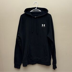 Under Armour Black Loose Fit Hoodie with Logo